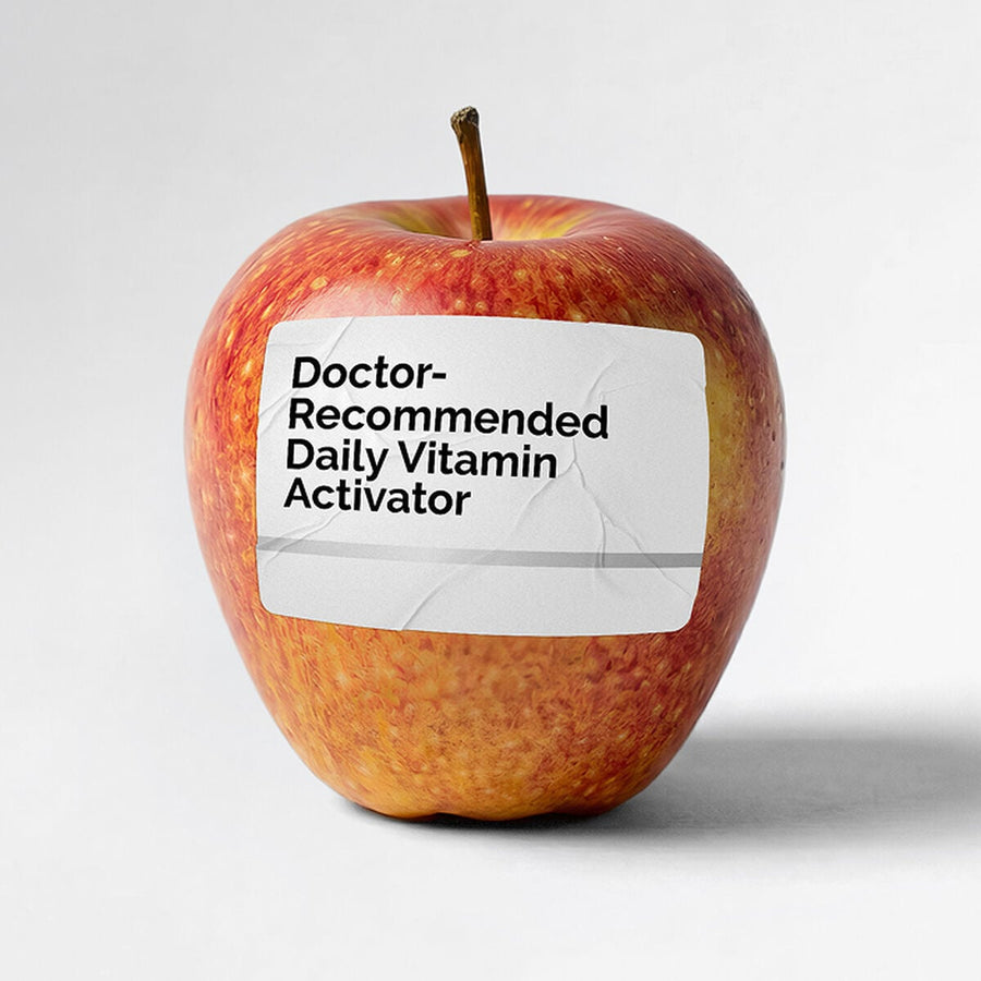 Doctor-recommended Daily Vitamin Activator a.k.a. an Apple