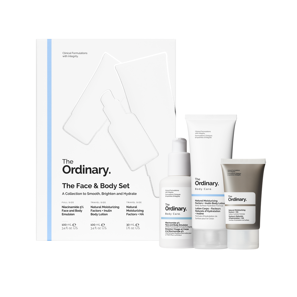 The Ordinary Face & Body Set